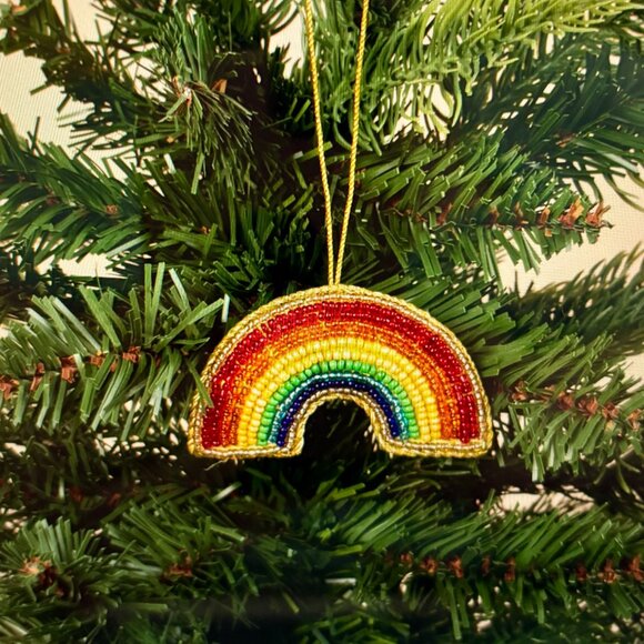 Drake General Store Embroidered & Beaded Ornaments. With tags. Each $12. - Picture 7 of 7